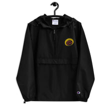 Load image into Gallery viewer, Champion "All Black" Packable Windbreaker