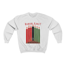 Load image into Gallery viewer, Unisex "Habari Gani?" Sweatshirt
