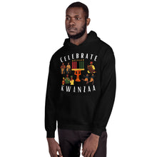 Load image into Gallery viewer, Unisex "Celebrate Kwanzaa" Hoodie