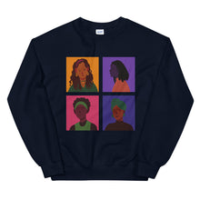 Load image into Gallery viewer, Unisex "Portraits of Blackness" Sweatshirt
