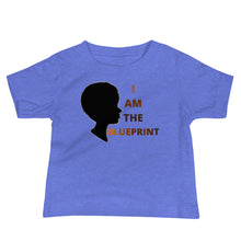 Load image into Gallery viewer, Baby "I Am the Blueprint" Jersey Short Sleeve Tee