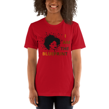 Load image into Gallery viewer, Lady "I Am the Blueprint" T-Shirt