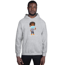 Load image into Gallery viewer, "You're Too Close" Hoodie M