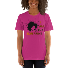 Load image into Gallery viewer, Lady "I Am the Blueprint" T-Shirt
