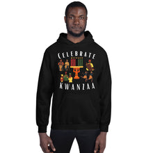 Load image into Gallery viewer, Unisex "Celebrate Kwanzaa" Hoodie