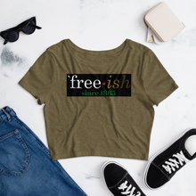 Load image into Gallery viewer, "Freeish" Crop Tee