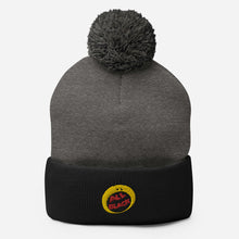 Load image into Gallery viewer, 90s "All Black" Pom-Pom Beanie