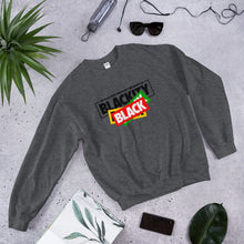 Load image into Gallery viewer, Unisex "Blackity, Black, Black" Sweatshirt