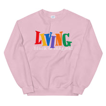 Load image into Gallery viewer, 90s "Living Black & Magical" Sweatshirt
