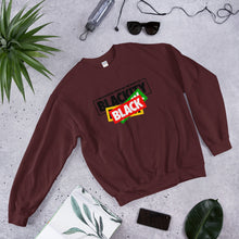 Load image into Gallery viewer, Unisex "Blackity, Black, Black" Sweatshirt