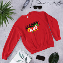 Load image into Gallery viewer, Unisex "Blackity, Black, Black" Sweatshirt
