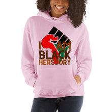 Load image into Gallery viewer, Women’s “I Am Black HERSTORY” Hoodie