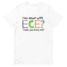 Load image into Gallery viewer, Unisex “You Down With ECE?” t-shirt