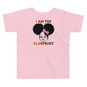 Toddler "I Am the Blueprint" Short Sleeve Tee