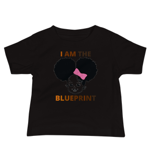 Baby "I Am the Blueprint" Jersey Short Sleeve Tee