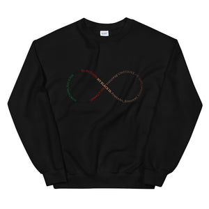 Unisex "MY BLACK IS: Infinite" Sweatshirt