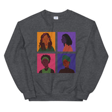 Load image into Gallery viewer, Unisex &quot;Portraits of Blackness&quot; Sweatshirt
