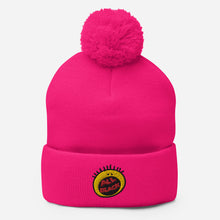 Load image into Gallery viewer, 90s &quot;All Black&quot; Pom-Pom Beanie
